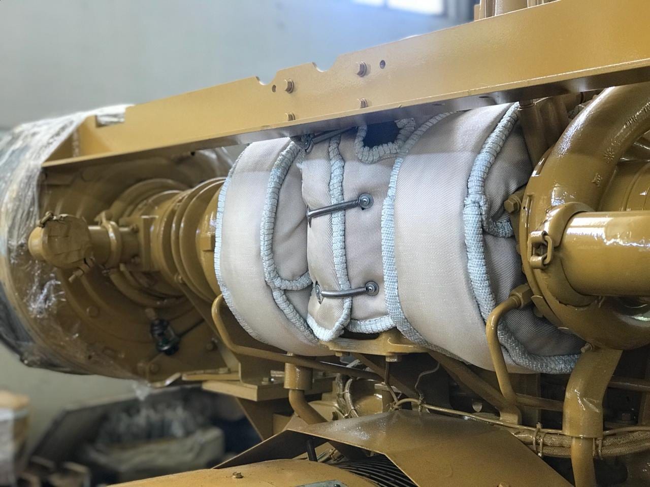 Safety & Protection Cover Removable thermal insulation jackets protect workers from hot surfaces while allowing easy maintenance access.